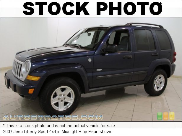 Stock photo for this 2007 Jeep Liberty Sport 4x4 3.7 Liter SOHC 12V Powertech V6 6 Speed Manual
