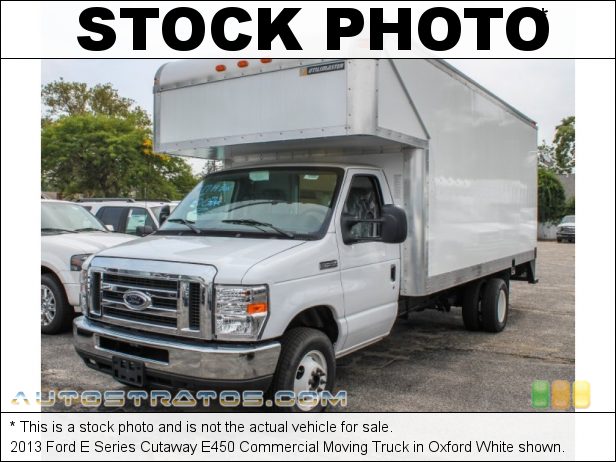 Stock photo for this 2018 Ford E Series Cutaway E450 Commercial Moving Truck 6.8 Liter SOHC 20-Valve V10 6 Speed Automatic
