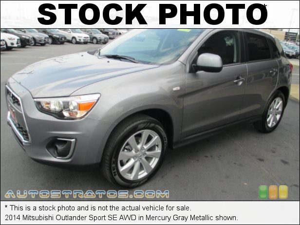 Stock photo for this 2014 Mitsubishi Outlander Sport SE AWD 2.0 Liter DOHC 16-Valve MIVEC 4 Cylinder CVT Sportronic Automatic