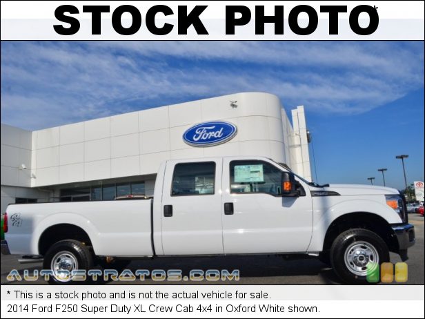 Stock photo for this 2014 Ford F250 Super Duty XL Crew Cab 4x4 6.2 Liter Flex-Fuel SOHC 16-Valve VVT V8 TorqShift 6 Speed SelectShift Automatic