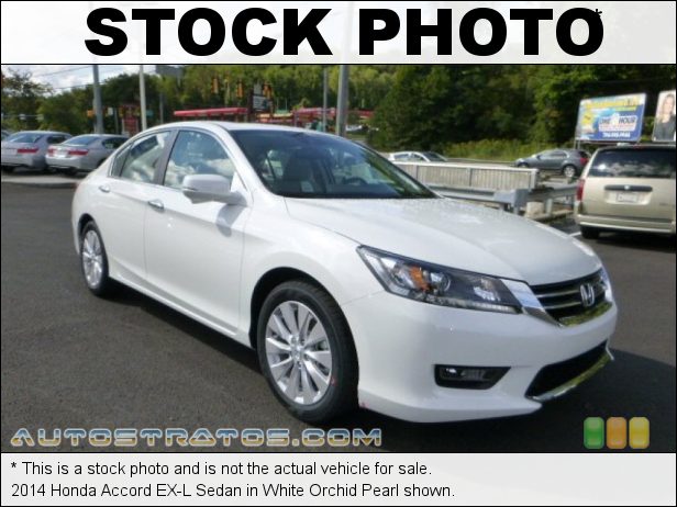 Stock photo for this 2014 Honda Accord EX-L Sedan 2.4 Liter Earth Dreams DI DOHC 16-Valve i-VTEC 4 Cylinder CVT Automatic