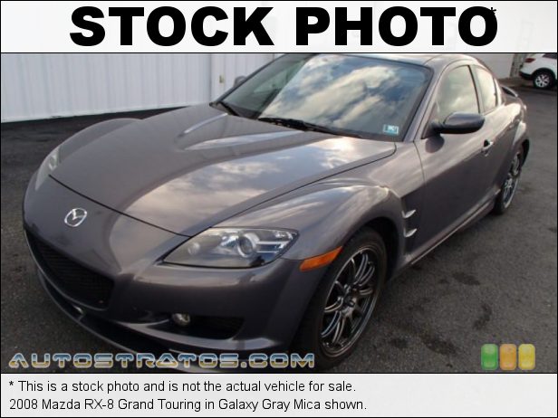 Stock photo for this 2008 Mazda RX-8  1.3L RENESIS Twin-Rotor Rotary 6 Speed Manual