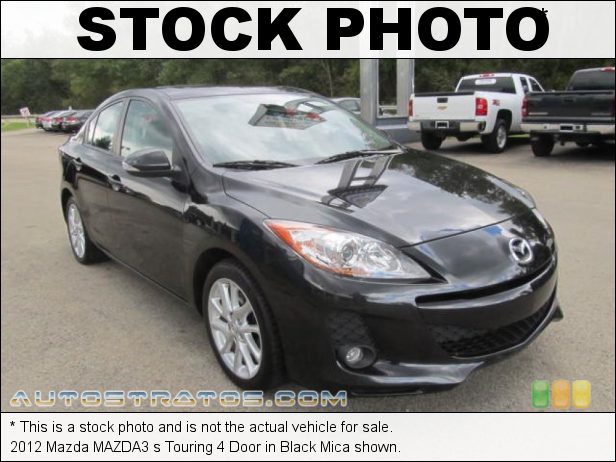 Stock photo for this 2012 Mazda MAZDA3 s Touring 4 Door 2.5 Liter DOHC 16-Valve VVT 4 Cylinder 5 Speed Sport Automatic