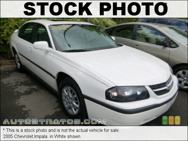 Stock photo for this 2005 Chevrolet Impala  3.4 Liter OHV 12 Valve V6 4 Speed Automatic