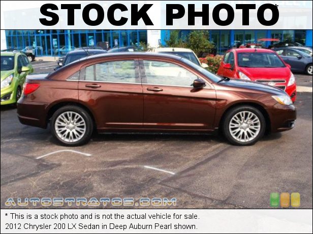 Stock photo for this 2012 Chrysler 200 LX Sedan 2.4 Liter DOHC 16-Valve Dual VVT 4 Cylinder 4 Speed Automatic