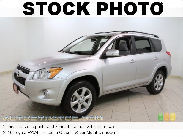 Stock photo for this 2010 Toyota RAV4 Limited 2.5 Liter DOHC 16-Valve Dual VVT-i 4 Cylinder 4 Speed ECT Automatic
