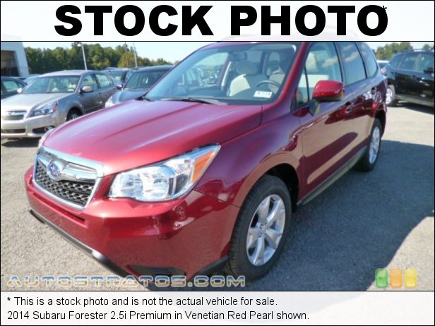 Stock photo for this 2014 Subaru Forester 2.5i Premium 2.5 Liter DOHC 16-Valve VVT Flat 4 Cylinder Lineartronic CVT Automatic