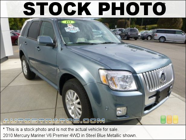 Stock photo for this 2010 Mercury Mariner V6 Premier 4WD 3.0 Liter Flex Fuel DOHC 24-Valve iVCT Duratec 30 V6 6 Speed Automatic