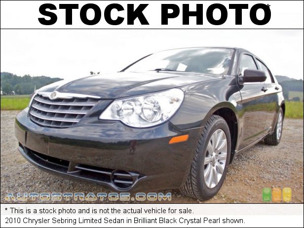 Stock photo for this 2010 Chrysler Sebring Limited Sedan 2.4 Liter DOHC 16-Valve VVT 4 Cylinder 4 Speed Automatic