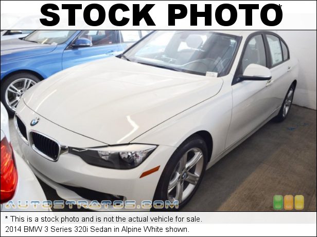 Stock photo for this 2014 BMW 3 Series 320i Sedan 2.0 Liter DI TwinPower Turbocharged DOHC 16-Valve 4 Cylinder 8 Speed Steptronic Automatic