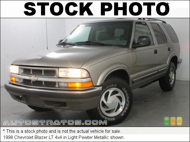 Stock photo for this 1998 Chevrolet Blazer 4x4 4.3 Liter OHV 12-Valve V6 4 Speed Automatic