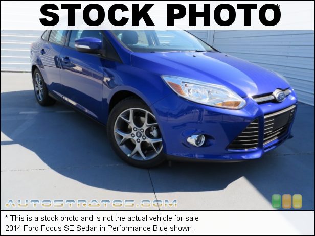 Stock photo for this 2014 Ford Focus SE Sedan 2.0 Liter GDI DOHC 16-Valve Ti-VCT Flex-Fuel 4 Cylinder 5 Speed Manual Stock photo for this 2014 Ford Focus SE Sedan 2.0 Liter GDI DOHC 16-Valve Ti-VCT Flex-Fuel 4 Cylinder 5 Speed Manual