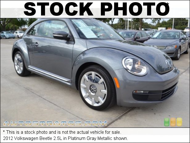 Stock photo for this 2012 Volkswagen Beetle 2.5L 2.5 Liter DOHC 20-Valve Inline 5 Cylinder 6 Speed Tiptronic Automatic
