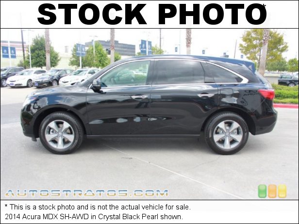 Stock photo for this 2014 Acura MDX SH-AWD 3.5 Liter DI SOHC 24-Valve i-VTEC V6 6 Speed Sequential SportShift Automatic