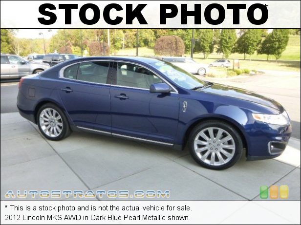 Stock photo for this 2012 Lincoln MKS AWD 3.7 Liter DOHC 24-Valve VVT Duratec V6 6 Speed SelectShift Automatic