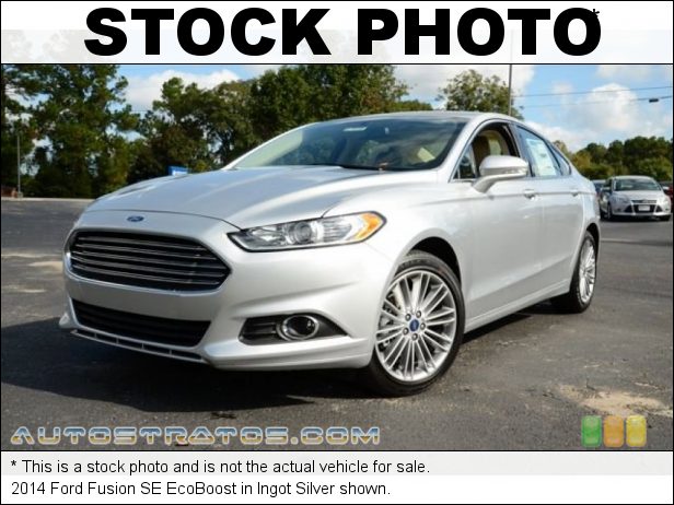 Stock photo for this 2014 Ford Fusion SE EcoBoost 1.5 Liter GTDI EcoBoost Turbocharged DOHC 16-Valve Ti-VCT 4 Cyli 6 Speed SelectShift Automatic