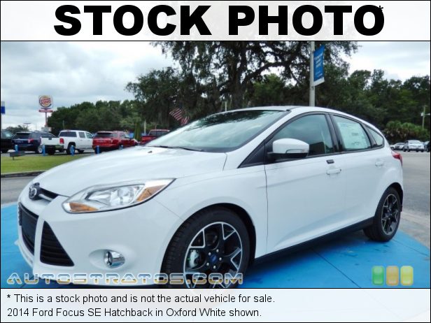 Stock photo for this 2014 Ford Focus SE Hatchback 2.0 Liter GDI DOHC 16-Valve Ti-VCT Flex-Fuel 4 Cylinder 6 Speed PowerShift Automatic