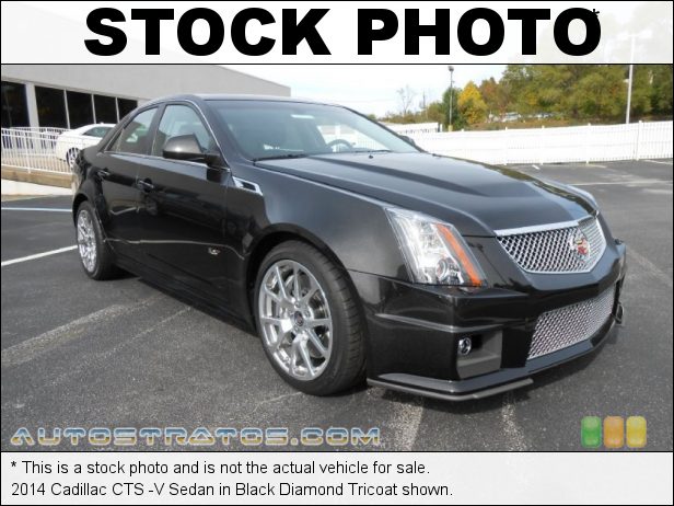 Stock photo for this 2014 Cadillac CTS -V Sedan 6.2 Liter Supercharged OHV 16-Valve V8 6 Speed Automatic