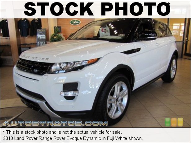 Stock photo for this 2013 Land Rover Range Rover Evoque Dynamic 2.0 Liter Turbocharged DOHC 16-Valve VVT Si4 4 Cylinder 6 Speed Drive Select Automatic