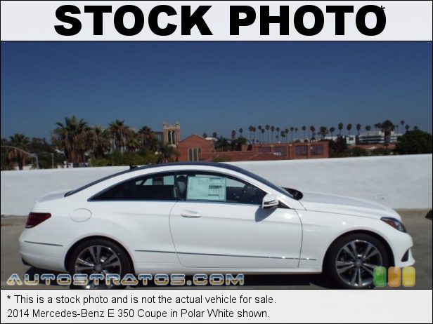 Stock photo for this 2014 Mercedes-Benz E 350 Coupe 3.5 Liter DI DOHC 24-Valve VVT V6 7 Speed Automatic