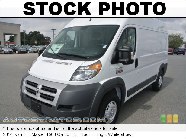 Stock photo for this 2014 Ram ProMaster 1500 Cargo High Roof 3.6 Liter DOHC 24-Valve VVT Pentastar V6 6 Speed Automatic