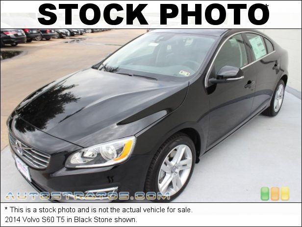 Stock photo for this 2014 Volvo S60 T5 2.5 Liter Turbocharged DOHC 20-Valve VVT Inline 5 Cylinder 6 Speed Geartronic Automatic