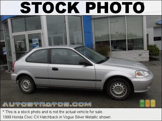 Stock photo for this 1996 Honda Civic CX Coupe 1.6 Liter SOHC 16-Valve 4 Cylinder 5 Speed Manual