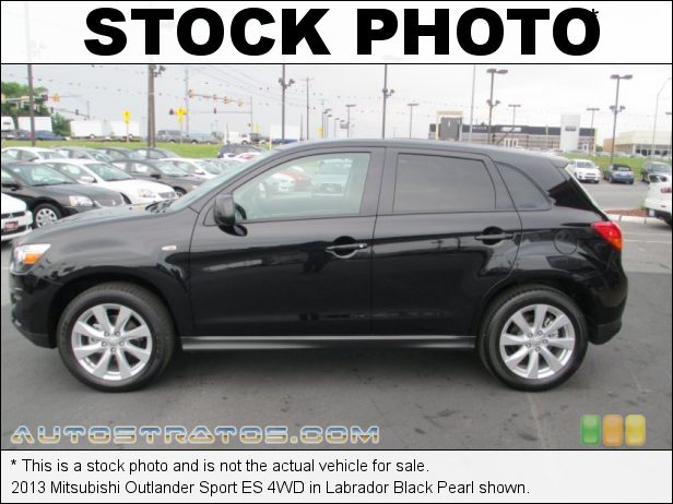 Stock photo for this 2013 Mitsubishi Outlander Sport ES 4WD 2.0 Liter DOHC 16-Valve MIVEC 4 Cylinder CVT Sportronic Automatic