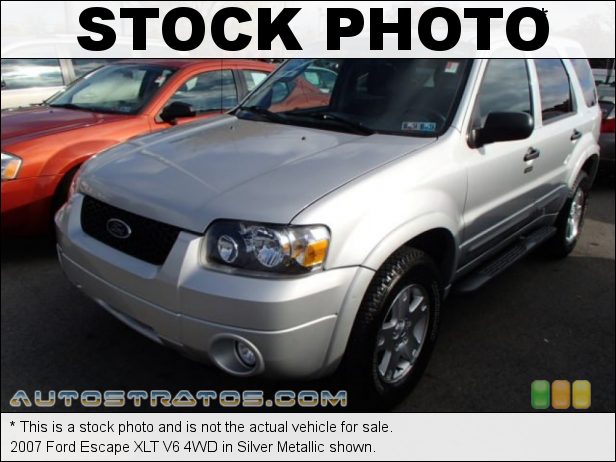 Stock photo for this 2007 Ford Escape XLT V6 4WD 3.0L DOHC 24V Duratec V6 4 Speed Automatic