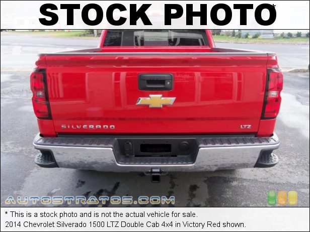 Stock photo for this 2014 Chevrolet Silverado 1500 Cab 4x4 5.3 Liter DI OHV 16-Valve VVT EcoTec3 V8 6 Speed Automatic