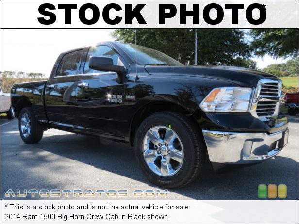 Stock photo for this 2014 Ram 1500 Big Horn Crew Cab 5.7 Liter HEMI OHV 16-Valve VVT MDS V8 8 Speed Automatic