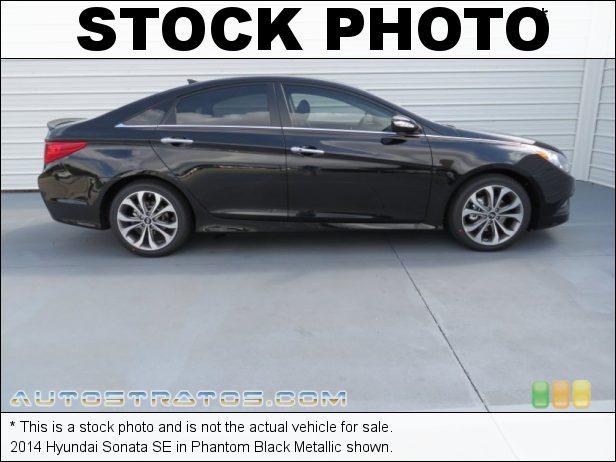 Stock photo for this 2014 Hyundai Sonata SE 2.4 Liter GDI DOHC 16-Valve Dual-CVVT 4 Cylinder 6 Speed SHIFTRONIC Automatic