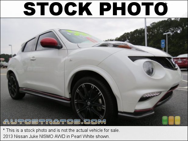 Stock photo for this 2013 Nissan Juke NISMO AWD 1.6 Liter DIG Turbocharged DOHC 16-Valve CVTCS 4 Cylinder Xtronic CVT Automatic