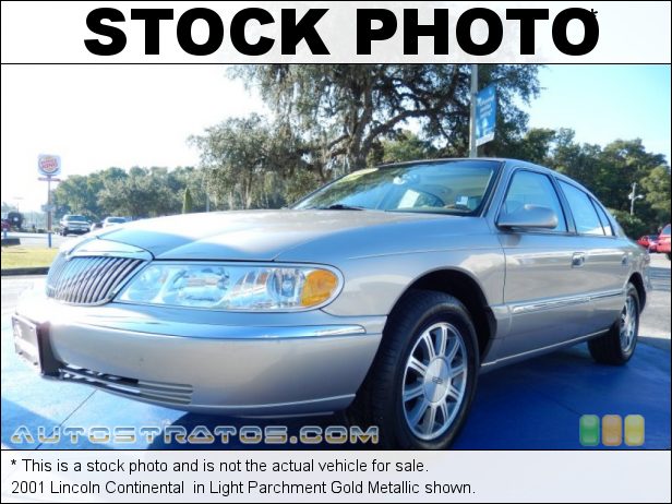 Stock photo for this 2001 Lincoln Continental  4.6 Liter DOHC 32-Valve V8 4 Speed Automatic