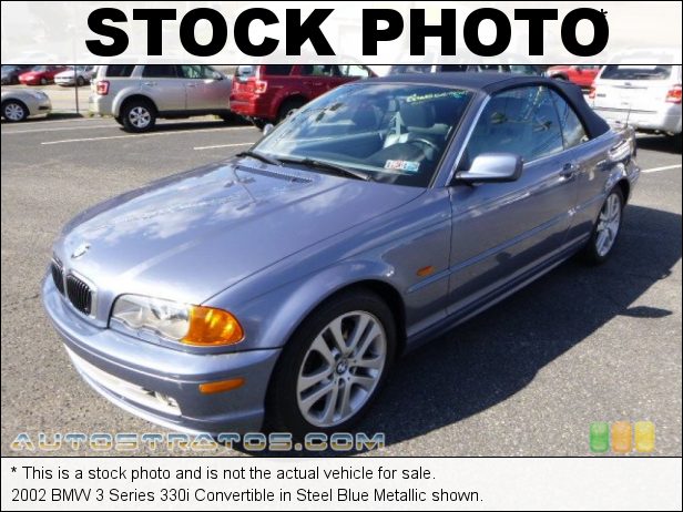 Stock photo for this 2002 BMW 3 Series 330i Convertible 3.0L DOHC 24V Inline 6 Cylinder 5 Speed Automatic