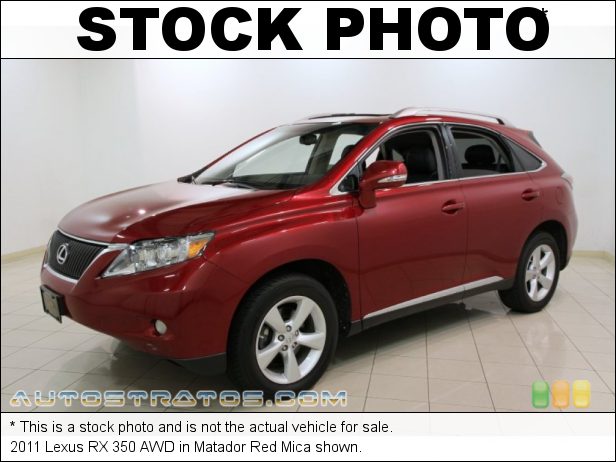 Stock photo for this 2011 Lexus RX 350 AWD 3.5 Liter DOHC 24-Valve VVT-i V6 6 Speed ECT-i Automatic