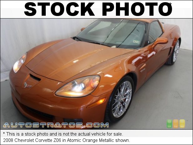 Stock photo for this 2008 Chevrolet Corvette Z06 7.0 Liter OHV 16-Valve LS7 V8 6 Speed Manual