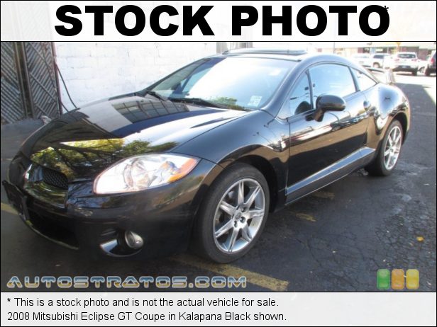 Stock photo for this 2008 Mitsubishi Eclipse Coupe 3.8 Liter SOHC 24 Valve MIVEC V6 5 Speed Sportronic Automatic