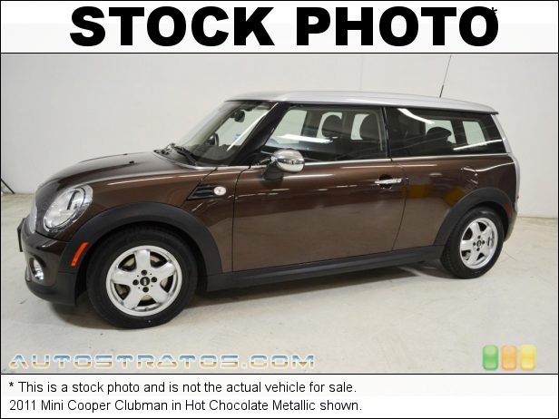 Stock photo for this 2011 Mini Cooper Clubman 1.6 Liter DOHC 16-Valve VVT 4 Cylinder 6 Speed Manual