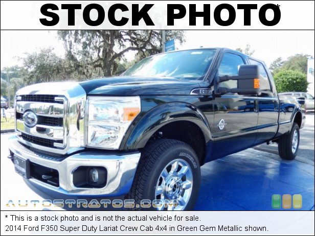 Stock photo for this 2014 Ford F350 Super Duty Crew Cab 4x4 6.7 Liter OHV 32-Valve B20 Power Stroke Turbo-Diesel V8 TorqShift 6 Speed SelectShift Automatic