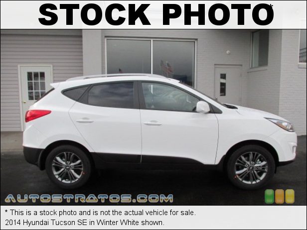 Stock photo for this 2014 Hyundai Tucson SE 2.4 Liter GDI DOHC 16-Valve CVVT 4 Cylinder 6 Speed Shiftronic Automatic