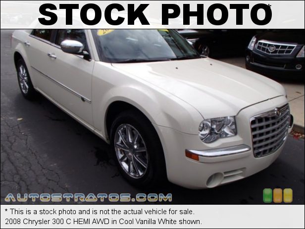 Stock photo for this 2008 Chrysler 300 C HEMI AWD 5.7 Liter HEMI OHV 16-Valve VVT MDS V8 5 Speed Automatic Stock photo for this 2008 Chrysler 300 C HEMI AWD 5.7 Liter HEMI OHV 16-Valve VVT MDS V8 5 Speed Automatic
