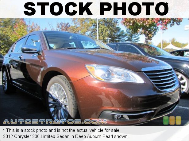 Stock photo for this 2012 Chrysler 200 Limited Sedan 3.6 Liter DOHC 24-Valve VVT Pentastar V6 6 Speed AutoStick Automatic