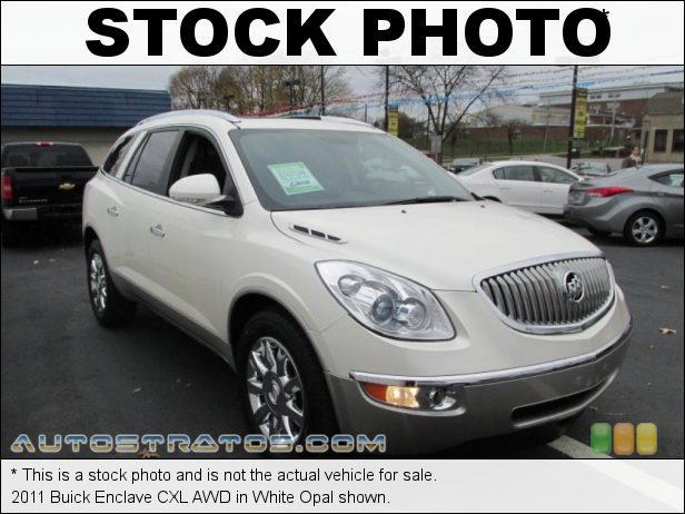 Stock photo for this 2011 Buick Enclave CXL AWD 3.6 Liter DFI DOHC 24-Valve VVT V6 6 Speed Automatic