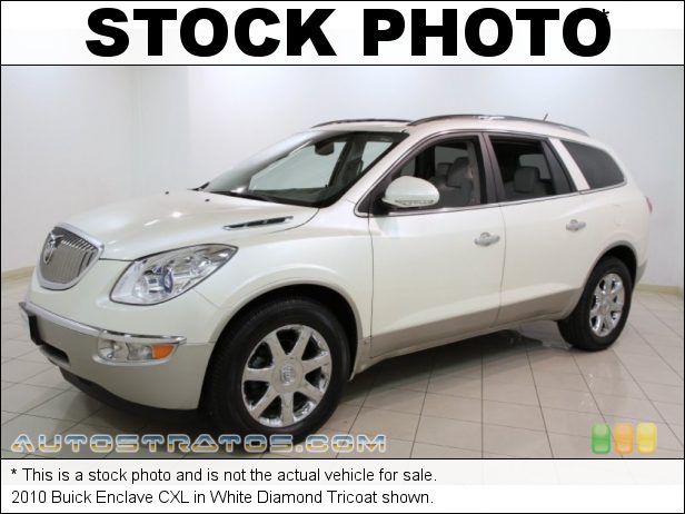 Stock photo for this 2010 Buick Enclave CXL 3.6 Liter DI DOHC 24-Valve VVT V6 6 Speed Automatic