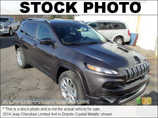 Stock photo for this 2014 Jeep Cherokee Limited 4x4 2.4 Liter SOHC 16-Valve MultiAir 4 Cylinder 9 Speed Automatic