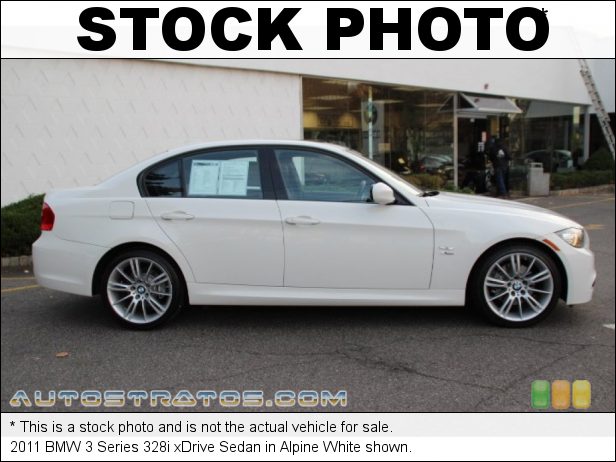 Stock photo for this 2011 BMW 3 Series 328i xDrive Sedan 3.0 Liter DOHC 24-Valve VVT Inline 6 Cylinder 6 Speed Steptronic Automatic
