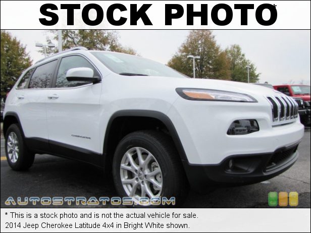 Stock photo for this 2014 Jeep Cherokee Latitude 4x4 3.2 Liter DOHC 24-Valve VVT V6 9 Speed Automatic