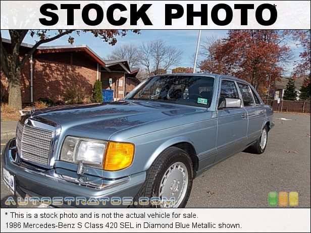 Stock photo for this 1983 Mercedes-Benz S Class 300 SD Sedan 3.0 Liter SOHC 10-Valve Diesel Inline 5 Cylinder 4 Speed Automatic