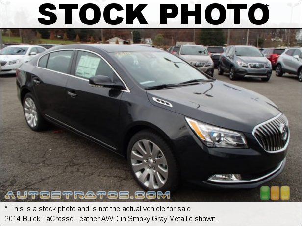 Stock photo for this 2014 Buick LaCrosse Leather AWD 3.6 Liter SIDI DOHC 24-Valve VVT V6 6 Speed Automatic